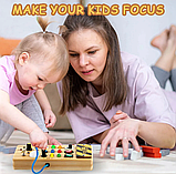 Бізіборд Монтессорі на батарейках 12x21 см, фото 2