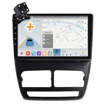 Магнитола для FIAT DOBLO 2010-2015 Opel Combo (4+64 ГБ) на Android | QLED-екран, 4G
