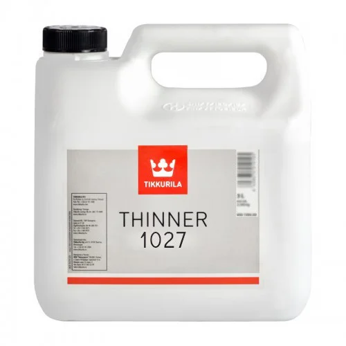 Прозорий органічний розчинник TIKKURILA THINNER 1027 3л