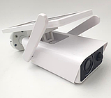 Камера відеоспостереження Solar Wifi на сонячній батареї TTS-03-White, фото 3