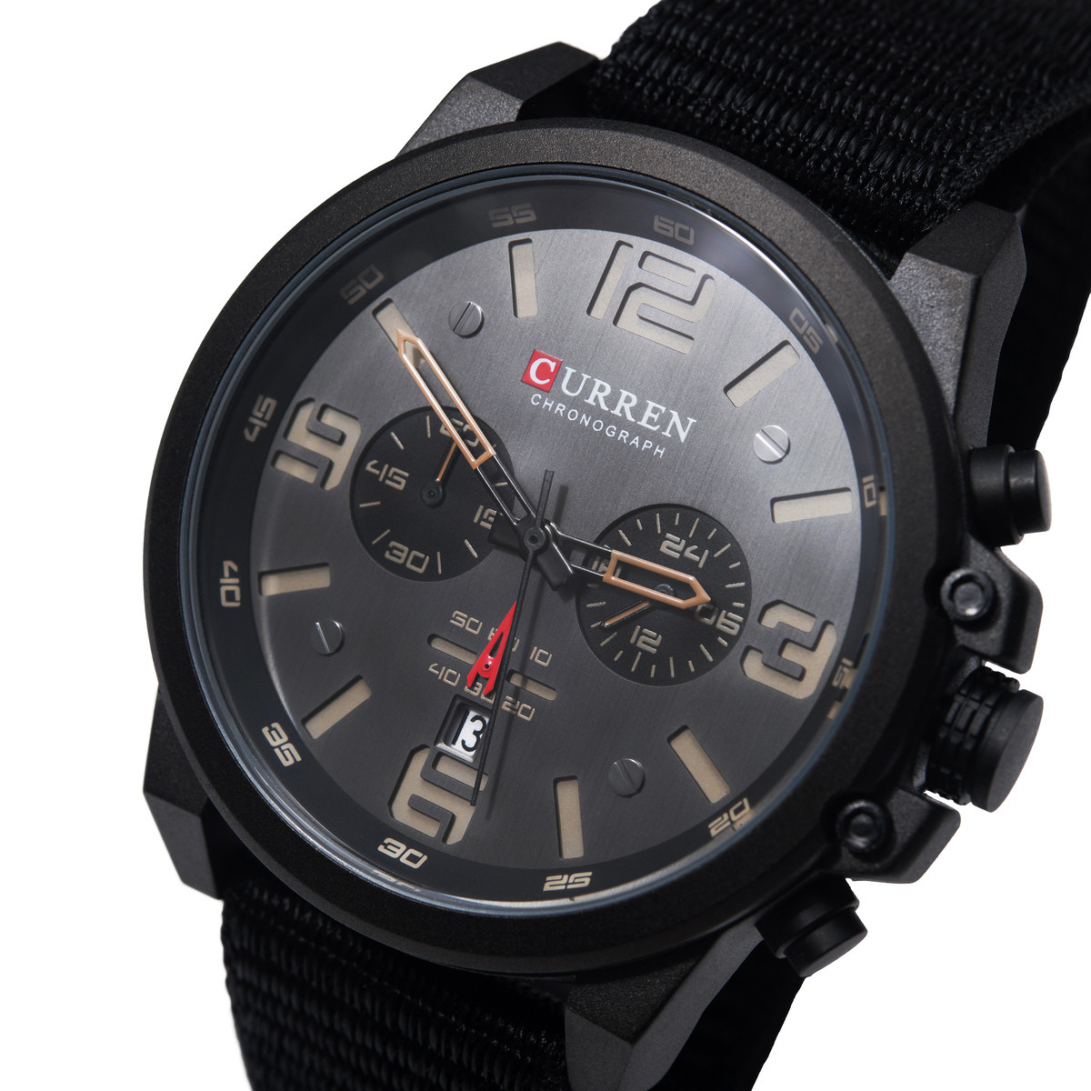 Curren Monreal Armor Black, 2 ремінці