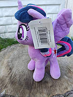 М’яка іграшка My Little Pony K12809 «Май Літл Поні» фіолетова Сумеречна Іскорка, 33 см
