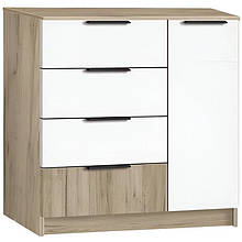 Комод в спальню, вітальню, передпокій з ЛДСП Комфорт 4 +1S 95х88х38 см Модерн