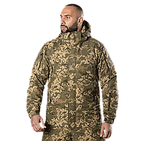 Зимова тактична куртка Defender 7 level водонепроникна (Піксель) S