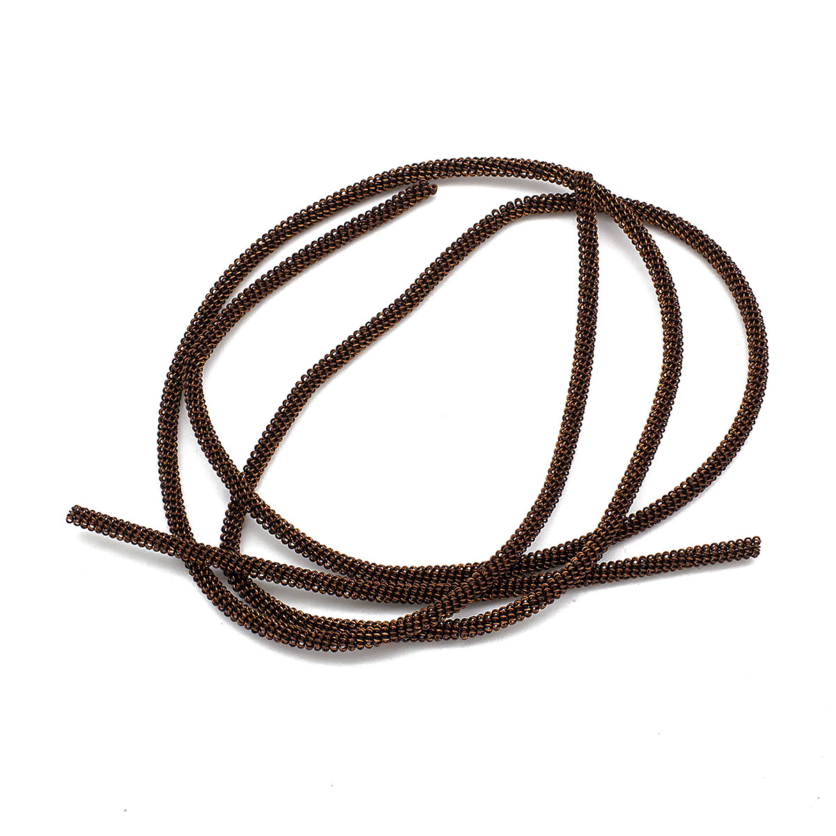 Кантель Фігурна Вита, Діаметр: 2.5 мм, Колір: Темно-коричневий, цілісний відрізок 50 см/9г, фото 1