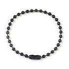 Ланцюжки Кулькові із Застібкою для Биток, ціначків, для Іграшок, Залізні, Чорні, 117х2.5 мм, 50 шт, фото 5