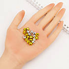 Підвіски Шарми Колокільчики, Залізо, Колір: Золото та Срібло, 8 мм, 2 кольори по 25 шт., 50 шт./паковання, фото 2