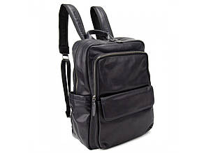 Рюкзак чоловічий міський на одне велике відділення з ручкою з натуральної шкіри