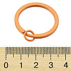 Набір Кільце Замочок, Залізо, для Брелоків і Ключів, Фарбовані, Колір: Мікс, Розмір: 30х2мм, (12 шт.), 1 набор, фото 9