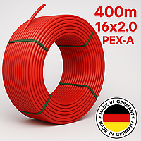 Труба теплої підлоги LEMBERG 16*2.0 PEX-A RED 400m із кисневим бар'єром (Germany)