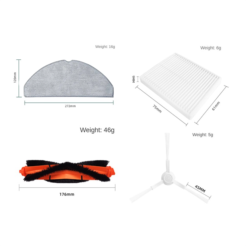 Набір витратних матеріалів для робота-пилососа Xiaomi Robot Vacuum S20 / S20 ( BHR8629EU )
