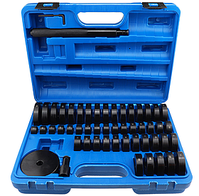 Набір оправ для випресовування підшипників, втулок, сальників 18-65 мм (крок 1 мм) 51 од. Falcon F05355