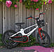 Дитячий магнієвий велосипед, доп.колеса, крила, кошик, дискові гальма, PROF1 18", фото 3