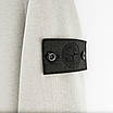 Світшот Stone Island світло-сірий м’який якісний осінь-весна, фото 3