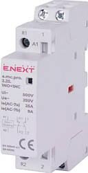 Модульний контактор e.mc.pro.2.25.1NO+1NC, 2р, 25А, 1NO+1NC, 220В