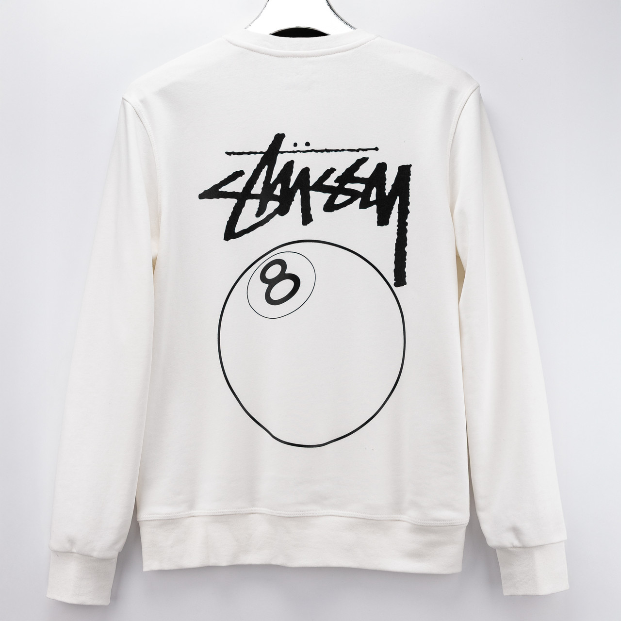 Світшот Stussy білий м’який якісний осінь-весна, фото 1