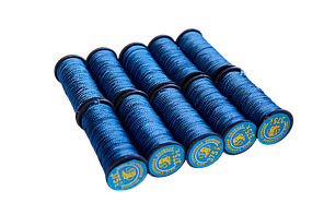 Нитка капронова 0,75 мм, 18 метрів, синя