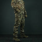 Тактичний демісезонний костюм Softshell Мультикам, фото 8