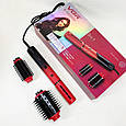 Професійний фен-гребінець з іонізацією VGR, Фен для укладки зачіски, Фен-гребінець для сушіння OQ-84, фото 5