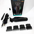 Професійний тример з насадками VGR V-995, Тример для стрижки волосся потужний, Машинка для підстригання WH-46, фото 9