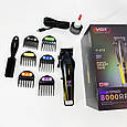 Чоловічий набір для стрижки волосся бездротовий VGR V-273, Професійна машинка для волосся UX-58, фото 2