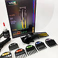 Чоловічий набір для стрижки волосся бездротовий VGR V-273, Професійна машинка для волосся UX-58, фото 3
