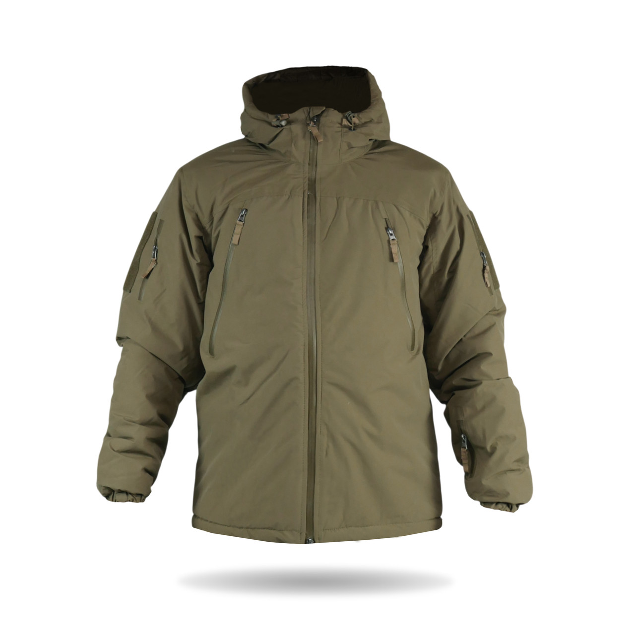 Тактична зимова куртка Call Dragon Level 7 з еко-пухом койот, фото 1