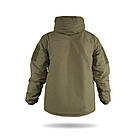 Тактична зимова куртка Call Dragon Level 7 з еко-пухом койот, фото 3