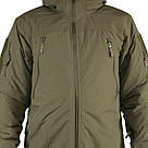 Тактична зимова куртка Call Dragon Level 7 з еко-пухом койот, фото 6