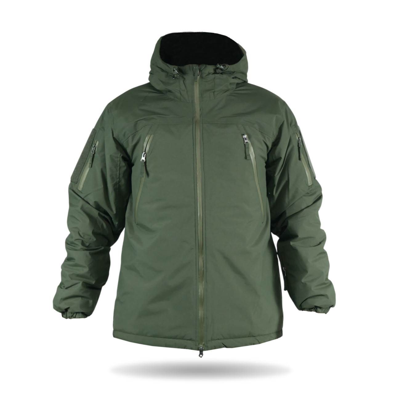 Тактична зимова куртка Call Dragon Level 7 з еко-пухом олива, фото 1