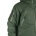 Тактична зимова куртка Call Dragon Level 7 з еко-пухом олива, фото 4