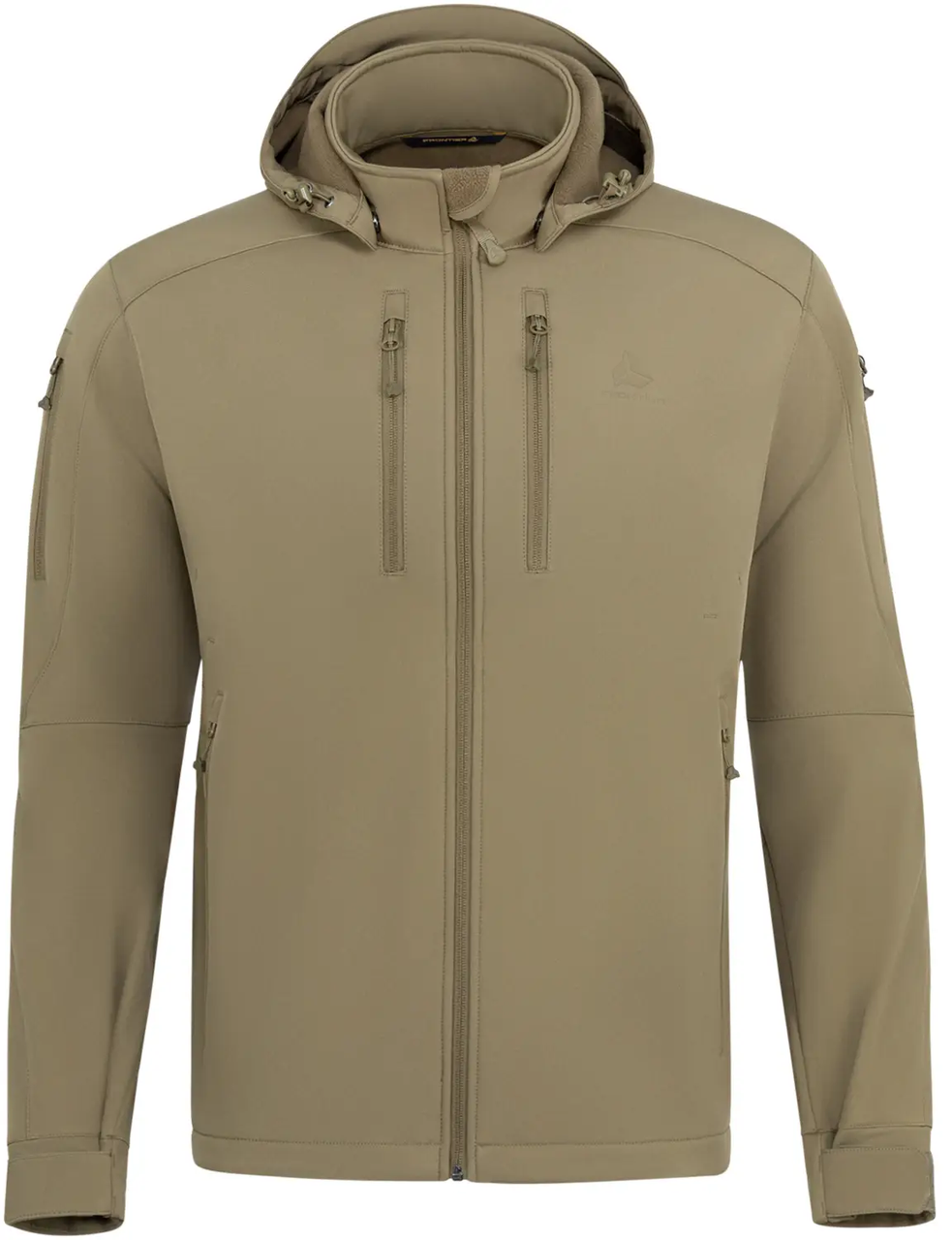 Тактична куртка Frontier Eira олива з водонепронекними блискавками, фото 1