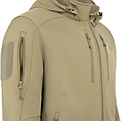 Тактична куртка Frontier Eira олива з водонепронекними блискавками, фото 3