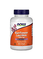 Лецитин Now Foods Sunflower Lecithin 1200mg 100 м'яких таблеток
