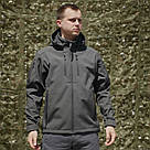 Тактична графітова куртка Frontier Eira — флісове утеплення, фото 6