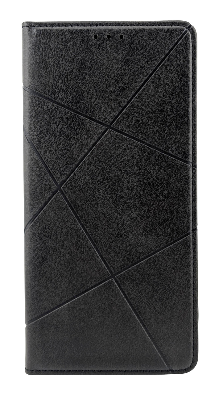 Чохол книжка Business Leather для Samsung Galaxy A17 5G / A176 на магніті з підставкою чорний - фото 1 - id-p2765000315