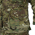 Тактична куртка мультикам Defcon 5 SAS Smock Jaket з велкро, фото 4