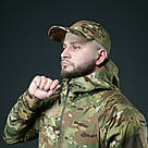 Тактична куртка Twill GEN I | Multicam | Літня військова куртка без підкладки, фото 7