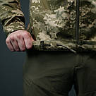 Тактична куртка Twill GEN I | Піксель | Літня військова куртка без підкладки, фото 10