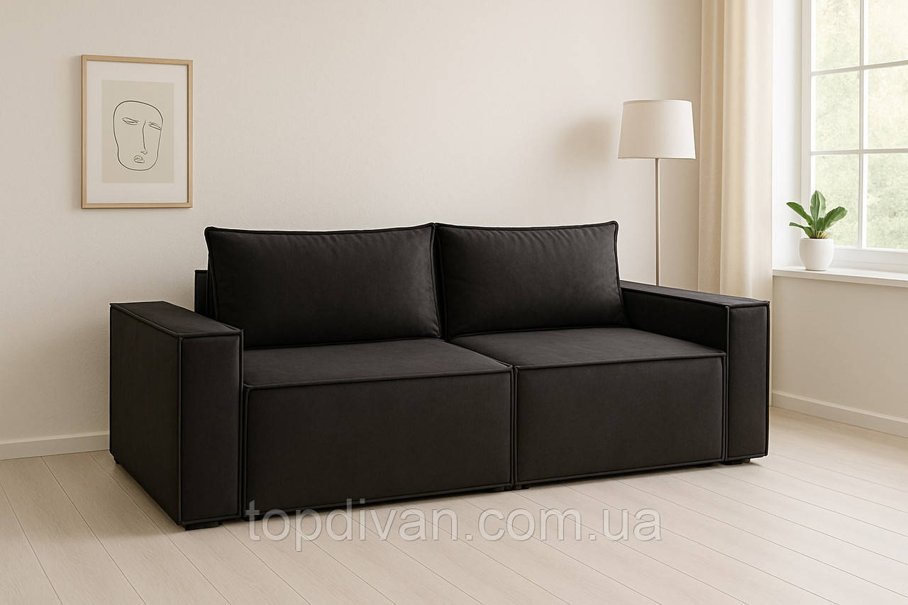 Диван єврокнижка "Престиж" (подвійний) Габаритний розмір: 240*105 см. Спальне місце: 200*160 см.