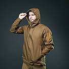 Тактична куртка Twill GEN I | Койот | Літня військова куртка без підкладки, фото 6