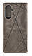 Чохол книжка Business Leather для Samsung Galaxy A17 5G / A176 на магніті з підставкою сірий - фото 2 - id-p2765005403