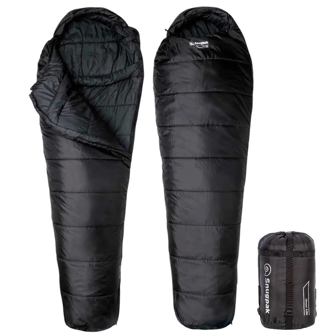 Спальний мішок Snugpak Sleeper Lite до -10°С, чорний, фото 1