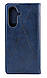 Чохол книжка Business Leather для Samsung Galaxy A17 5G / A176 на магніті з підставкою синій - фото 3 - id-p2765009545