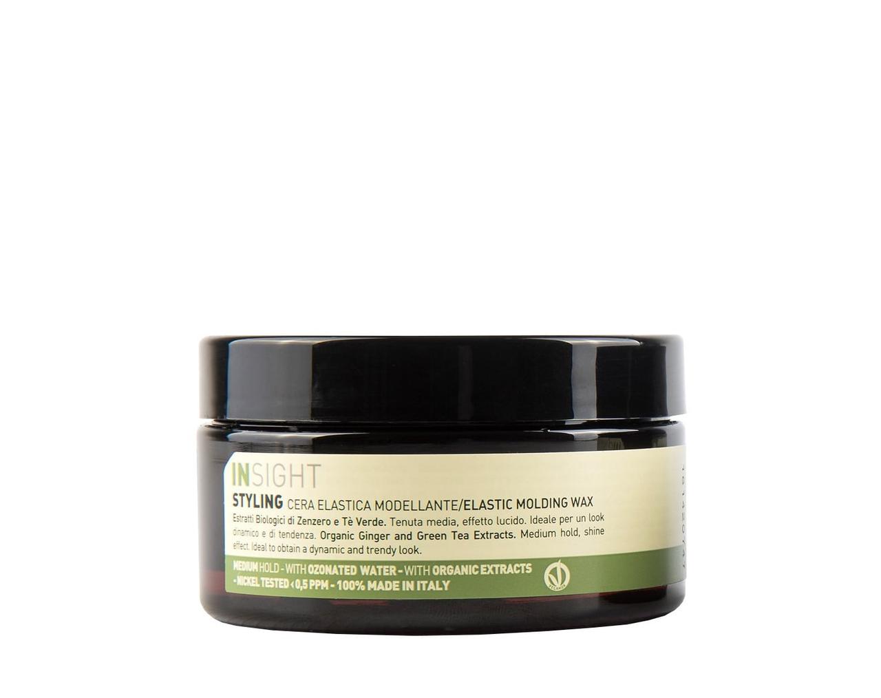 Моделюючий віск для укладки волосся Insight Styling Elastic Wax, 90 мл, фото 1