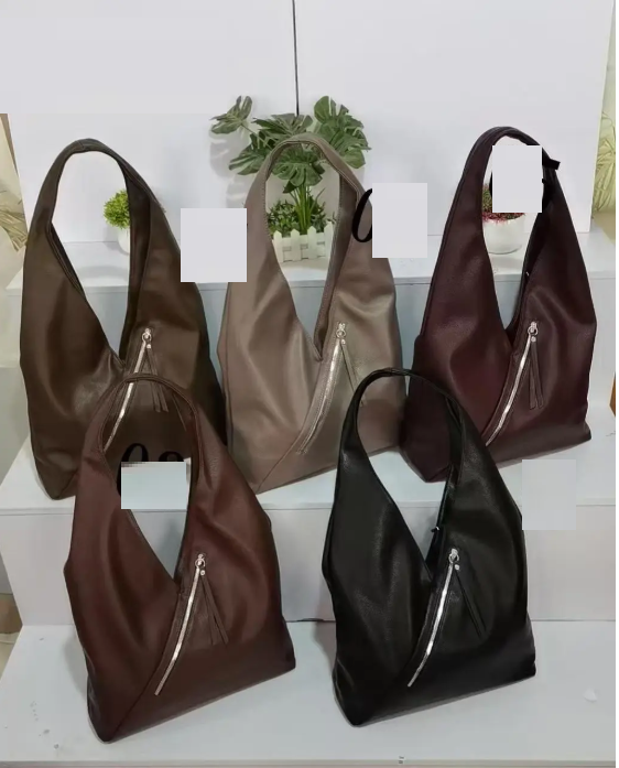 Сумка жіноча містка на плече зі штучної шкіри у різних кольорах Zhenya, фото 1