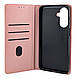 Чохол книжка Business Leather для Samsung Galaxy A17 5G / A176 на магніті з підставкою рожевий - фото 3 - id-p2765019646