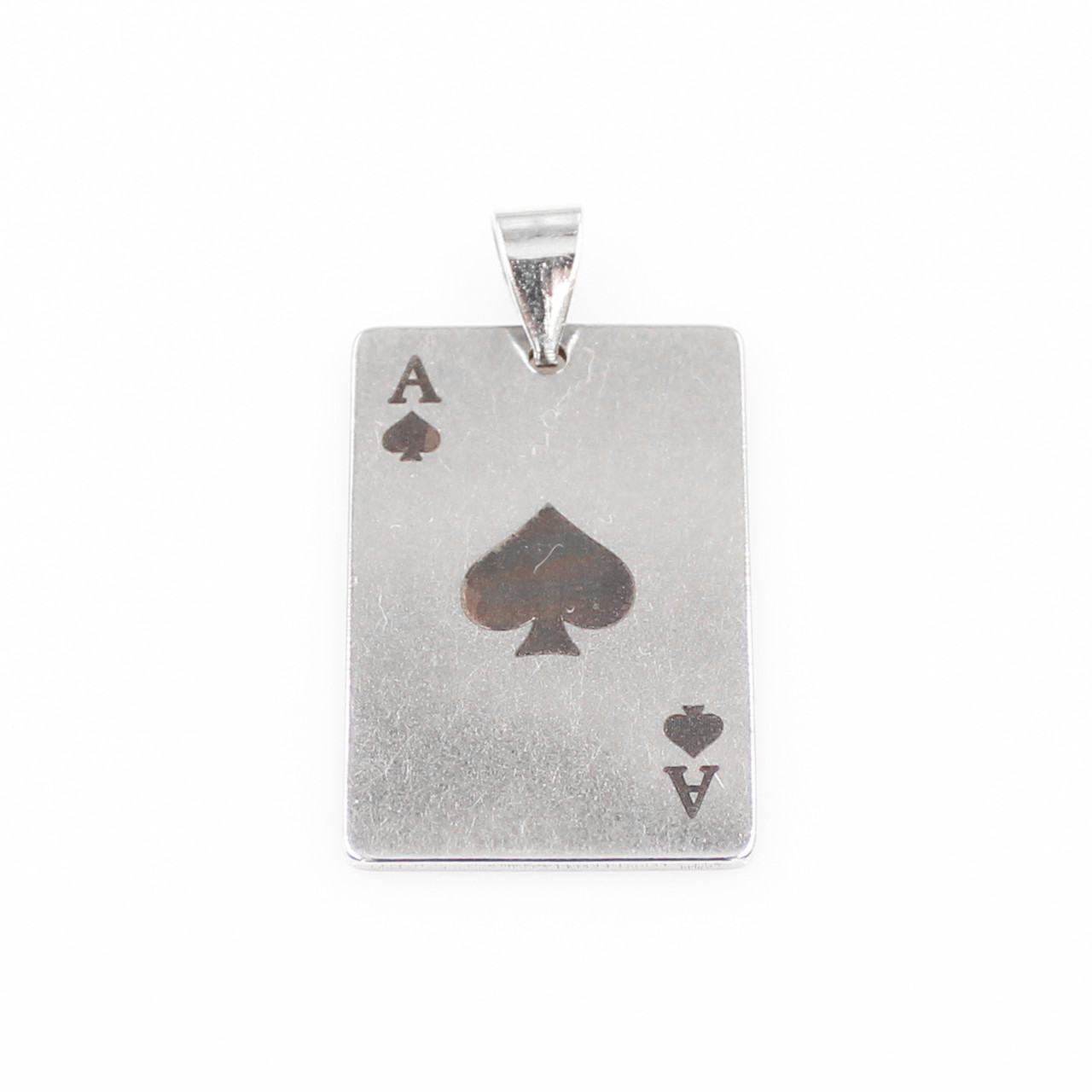 Кулон Карта туз - срібний (372009), фото 1