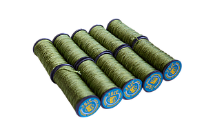 Нитка капронова 0,75 мм, 18 метрів, зелена