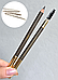Олівець для брів Yves Saint Laurent Dessin Des Sourcils Eyebrow Pencil 4 Cendré без коробки 1.3 г, фото 3